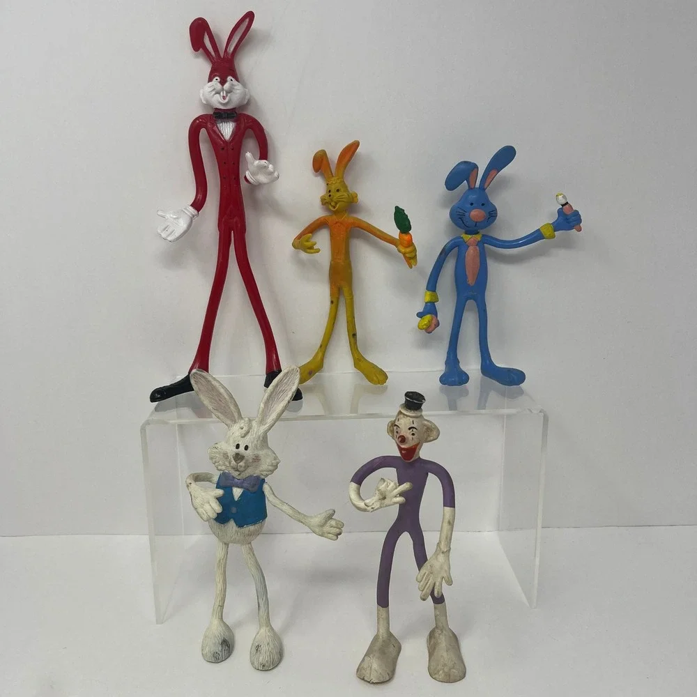 Bendos Bendable Action Figures Lot 26 Piece Multicolor Posable Toys
